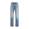 Haikure Blaue Baumwoll-Jeans mit geradem Bein