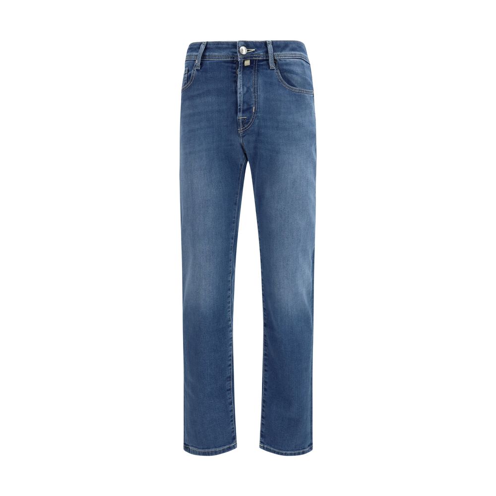 Jacob Cohen Blaue Baumwoll-Jeans im Slim Fit