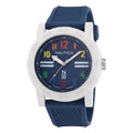 NAUTICA Blaue synthetische Sportuhr