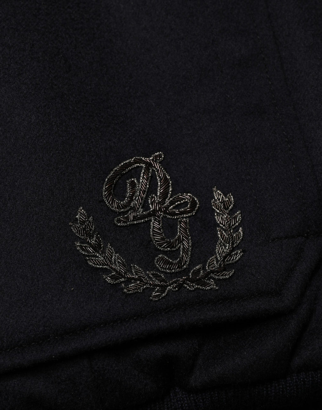 Dolce & Gabbana Schwarze Strickjacke aus Kaschmir mit Knöpfen