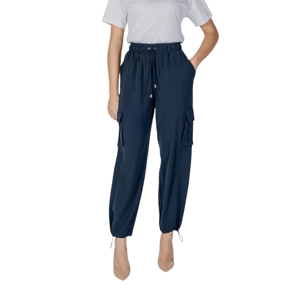 Liu Jo Blaue Cargohose aus Polyester