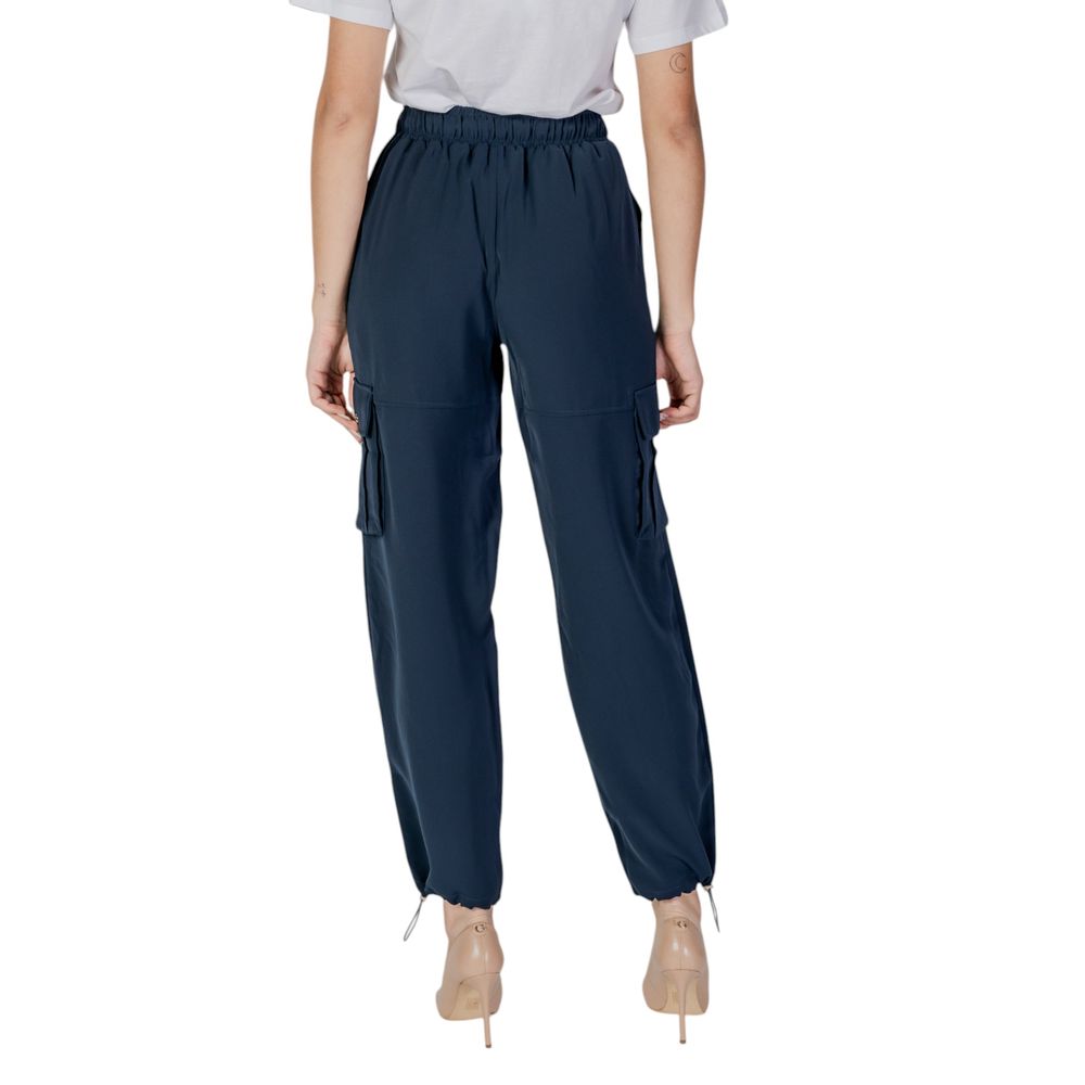 Liu Jo Blaue Cargohose aus Polyester