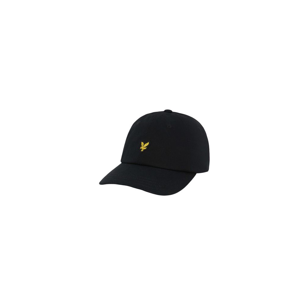 Lyle & Scott Black Cotton Cap (Baseball Cap)