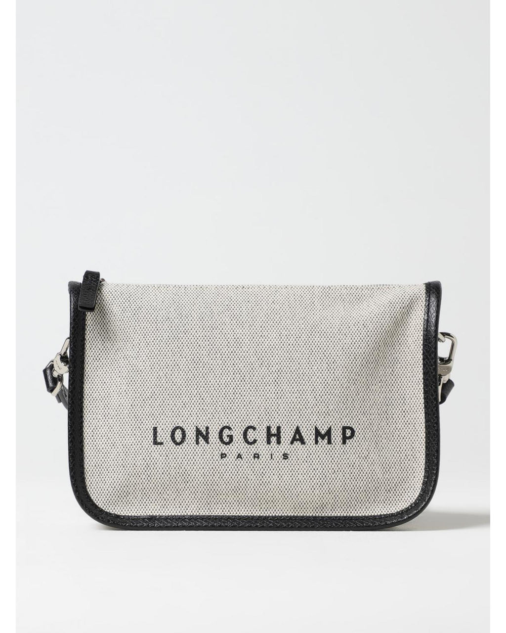 Longchamp Grey Cotton Crossbody Bag
