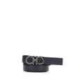 Ferragamo Blauer Kalbsleder Bos Taurus Regular Gürtel