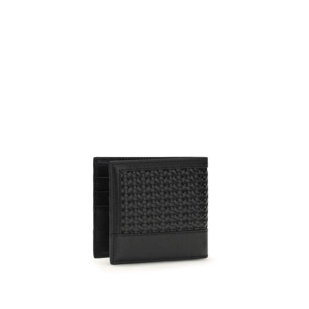 Dolce & Gabbana Black Calfskin Bos Taurus Wallet