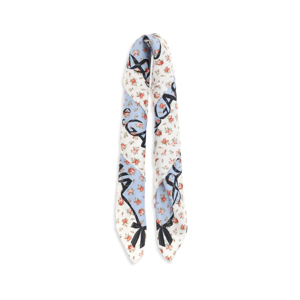 Dolce & Gabbana Mehrfarbiger Seidenschal