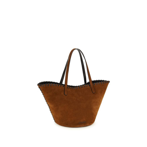 Staud Braune Kalbsleder Bos Taurus Handtasche