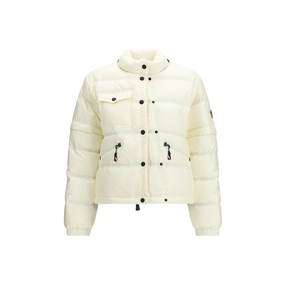 Moncler Grenoble Beiger Polyamid-Mantel
