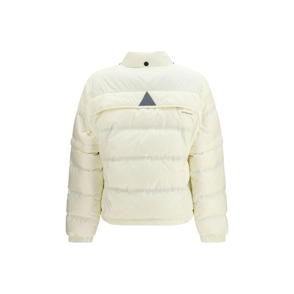 Moncler Grenoble Beiger Polyamid-Mantel