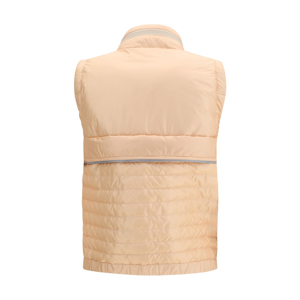 Moncler Grenoble Ärmellose Multicolor-Jacke aus Polyamid