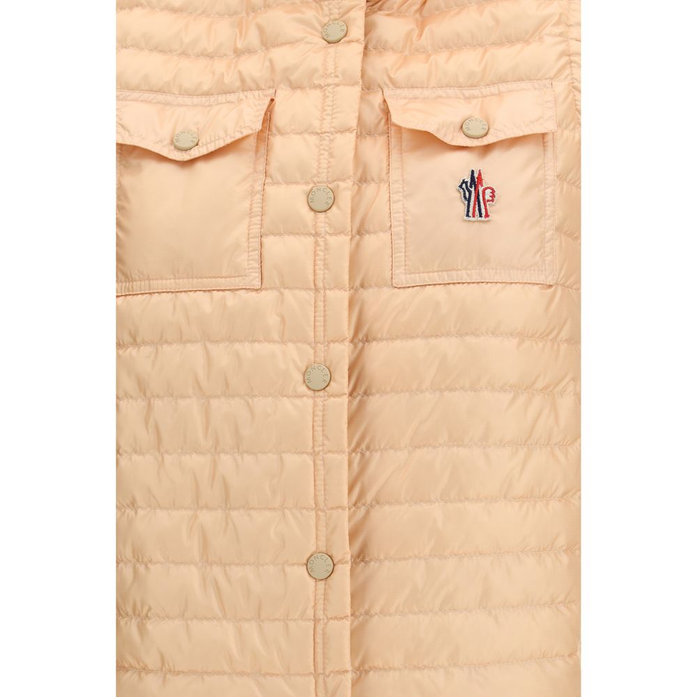 Moncler Grenoble Ärmellose Multicolor-Jacke aus Polyamid