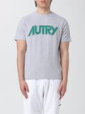Autry Grey Cotton T-Shirt