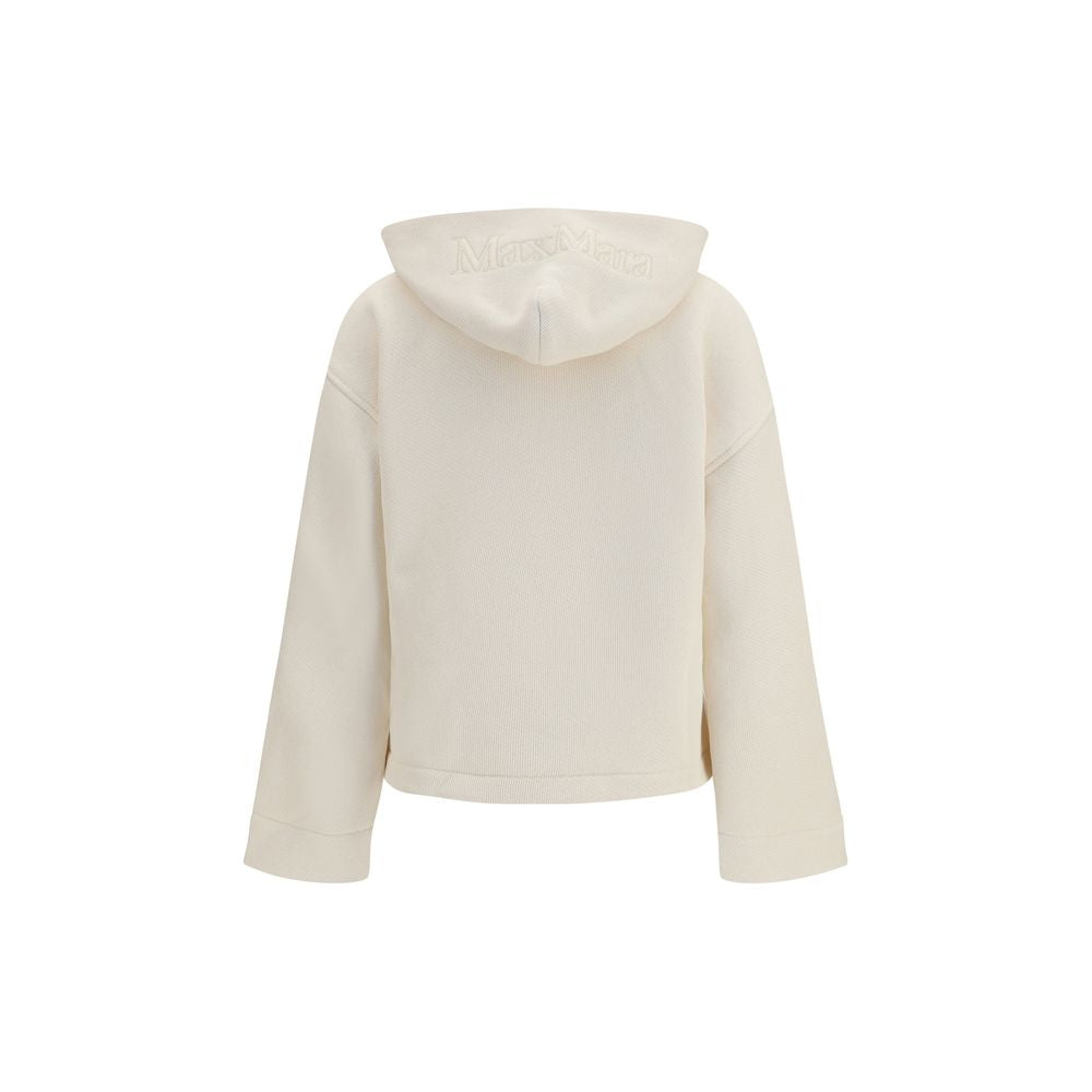 Max Mara Pure Beige Baumwoll-Sweatshirt