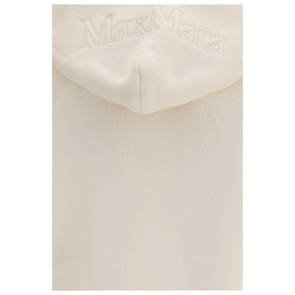 Max Mara Pure Beige Baumwoll-Sweatshirt
