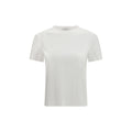 Max Mara Pure Weißes Baumwoll-T-Shirt
