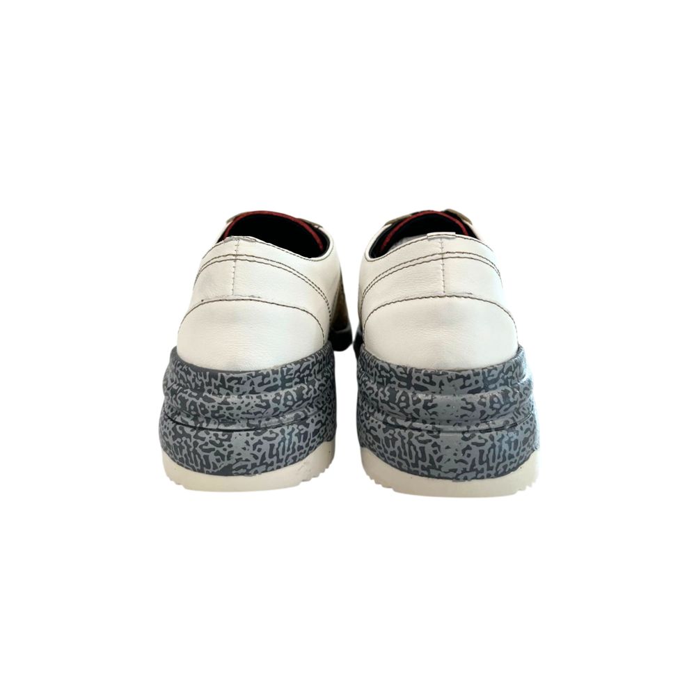 Borbonese Beige Leather Women's Sneakers