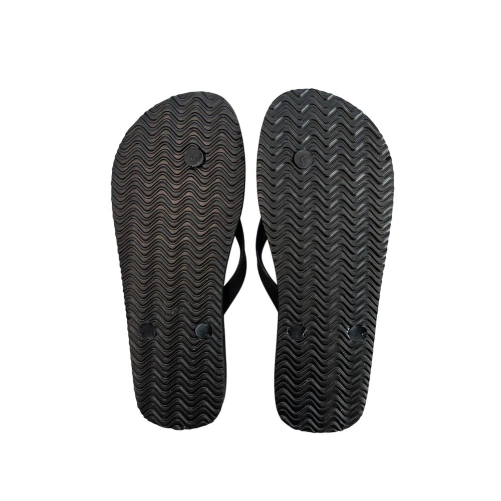 Borbonese Schwarze synthetische Herren-Flip-Flops