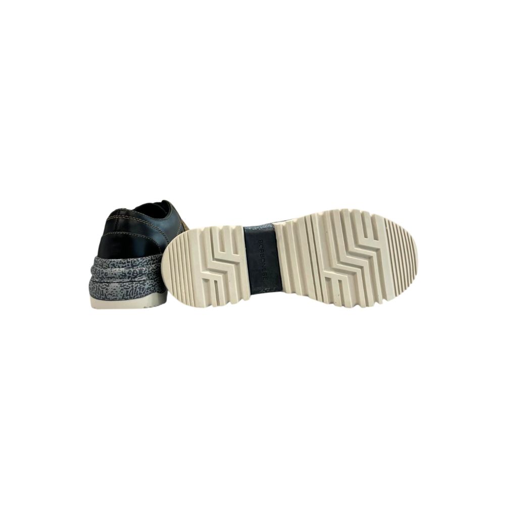 Borbonese Beige Leder Damen Sneaker