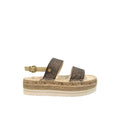 Borbonese Beige Stoffsandale