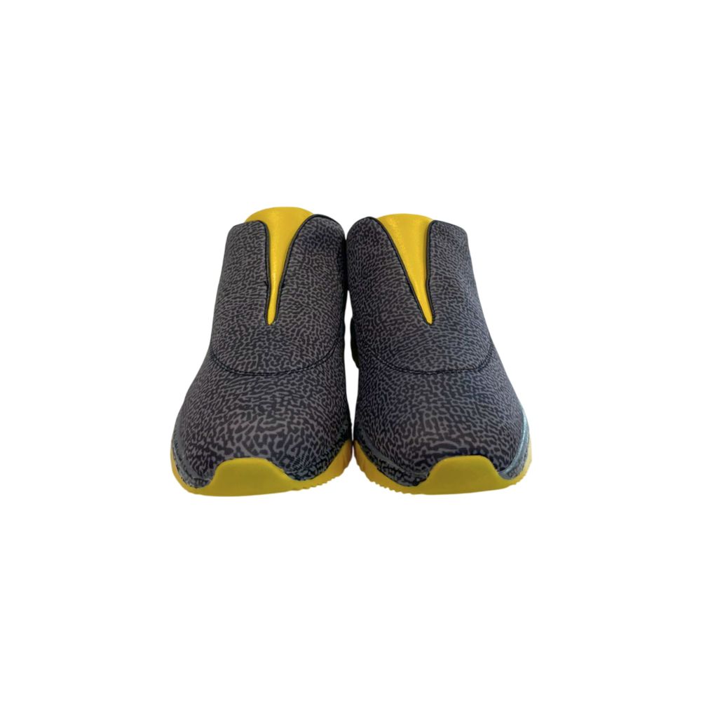 Borbonese Schwarzer Sneaker aus echtem Leder