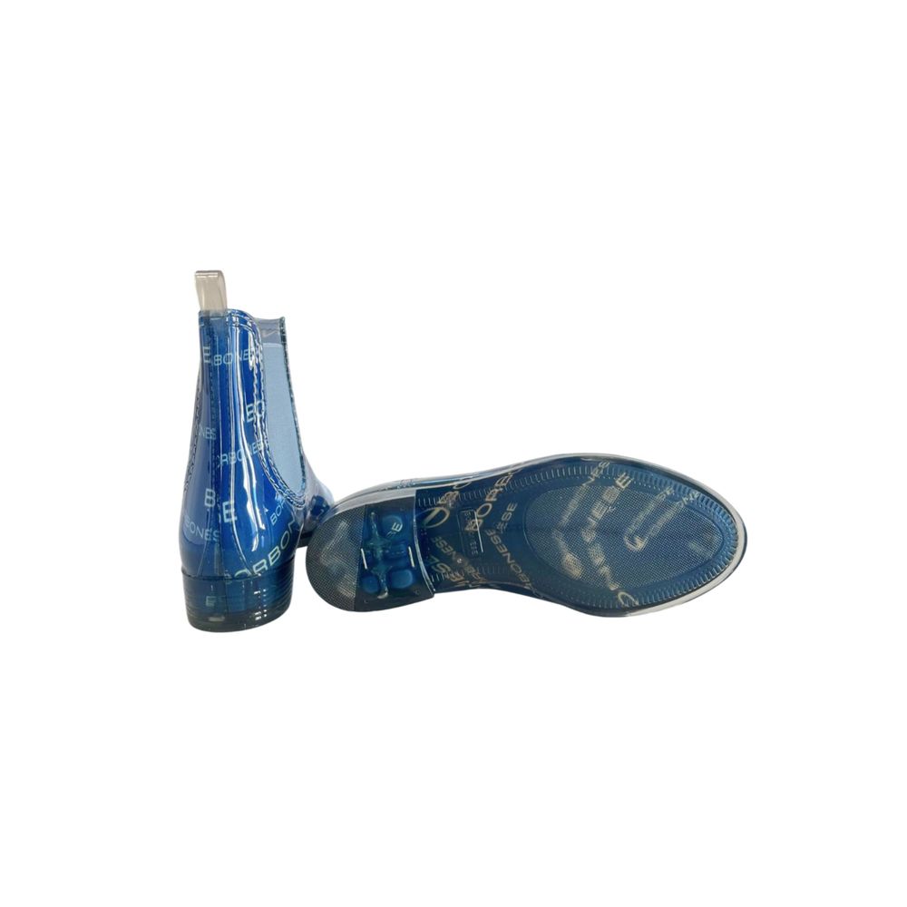 Borbonese Blaue Damen-Stiefeletten aus anderen Materialien