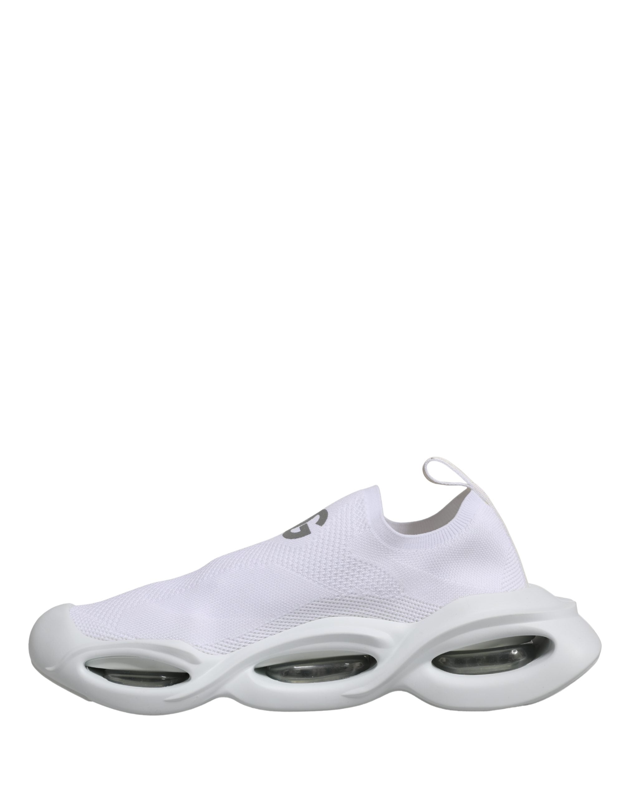 Dolce & Gabbana Weiß Slip On Wave Low Top Turnschuhe Schuhe