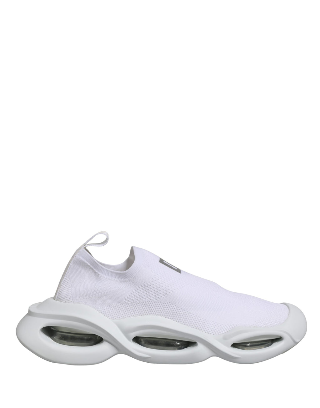 Dolce & Gabbana Weiß Slip On Wave Low Top Turnschuhe Schuhe