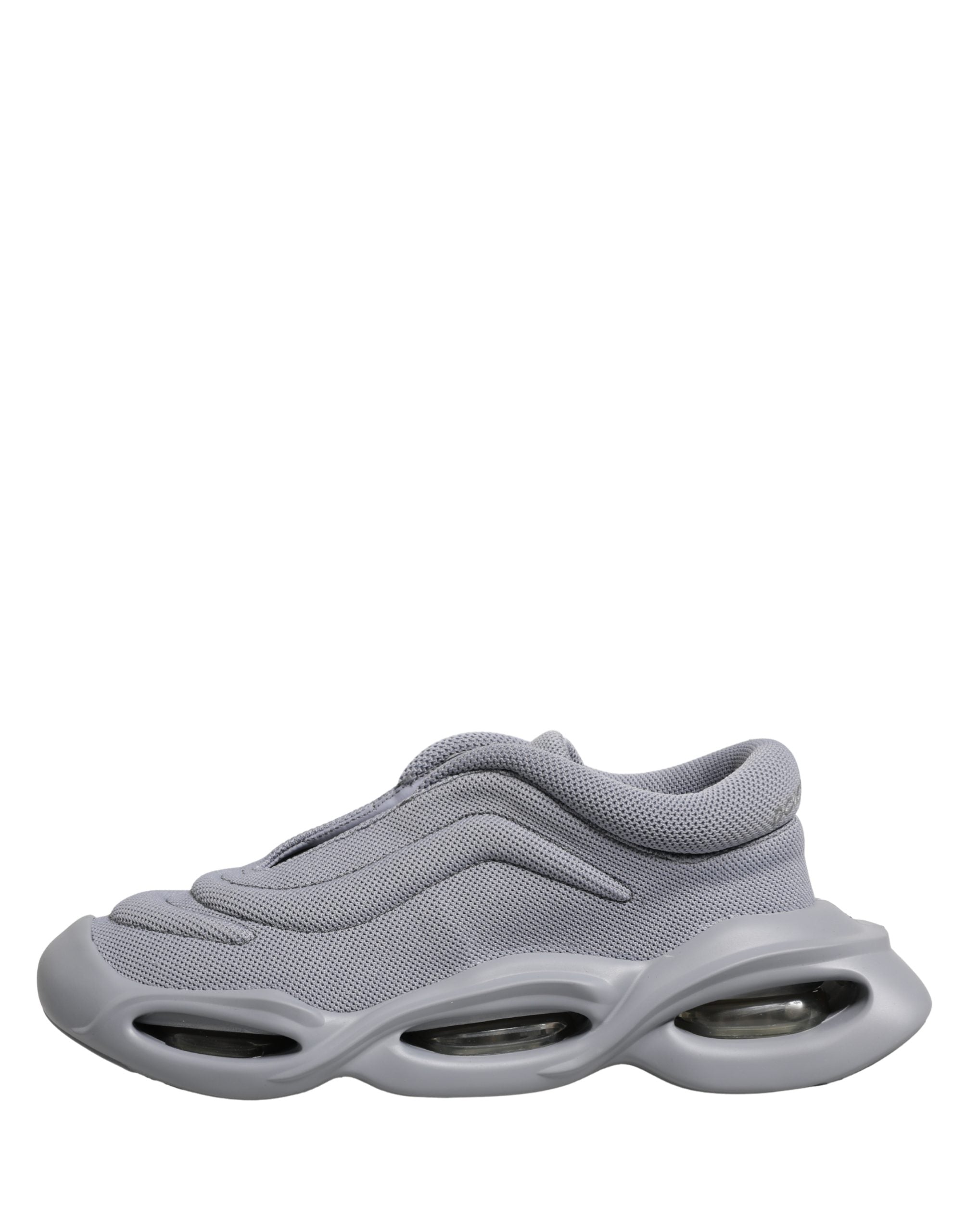 Dolce & Gabbana Graue Slip-On Wave Low-Top-Sneaker