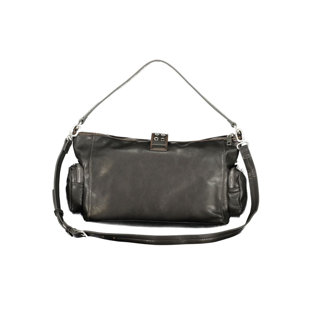 Desigual Braune Handtasche aus Polyethylen