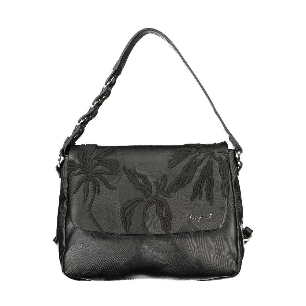 Desigual Women's Black Polyurethane Backpack
