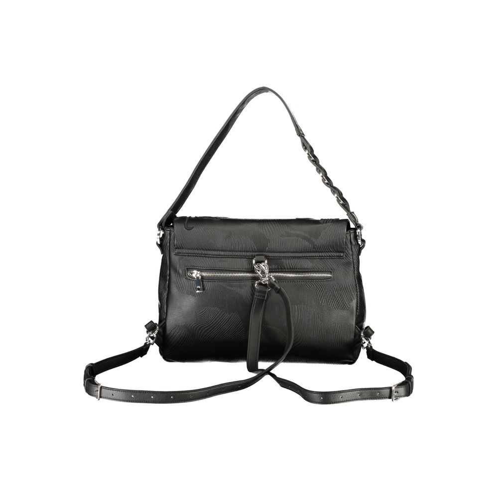 Desigual Women's Black Polyurethane Backpack