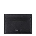 Bally Schwarzer Kartenhalter aus Leder