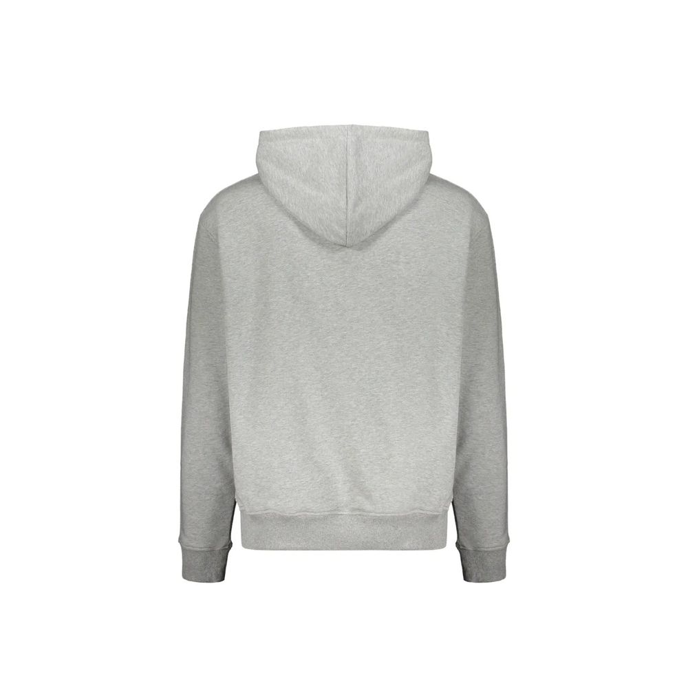 Balmain Grey Cotton Hoodie