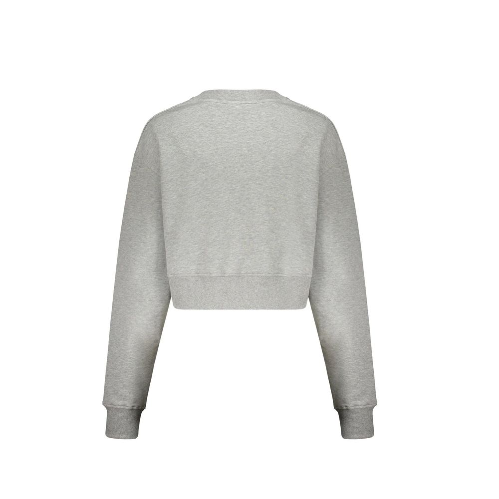 Balmain Graues Baumwoll-Sweatshirt