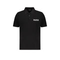 Balmain Schwarzes Polo-Shirt aus Baumwolle