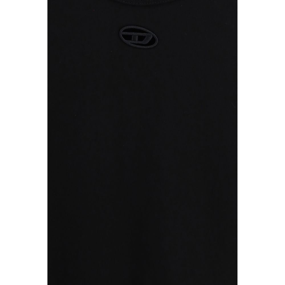 Diesel Schwarzer Baumwoll-Sportswear-Look