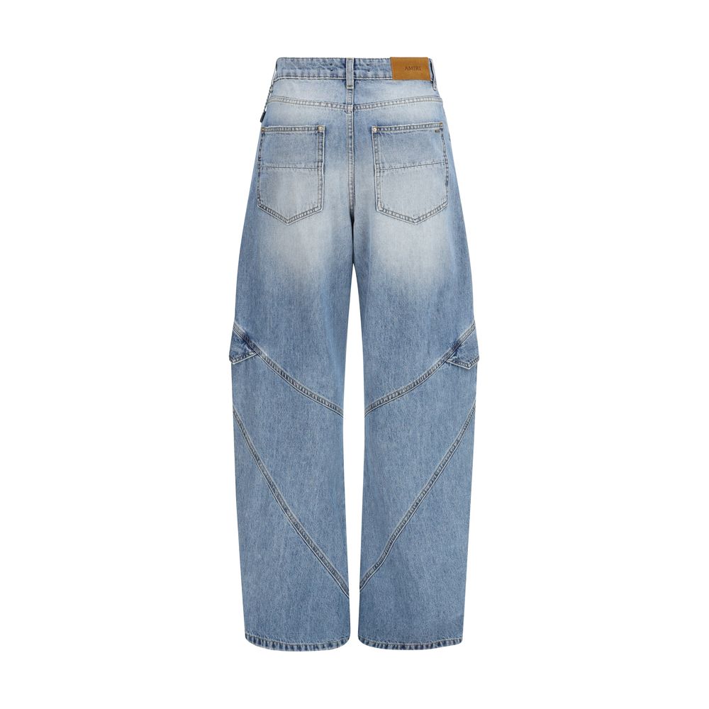 Amiri Blue Cotton Denim Jeans