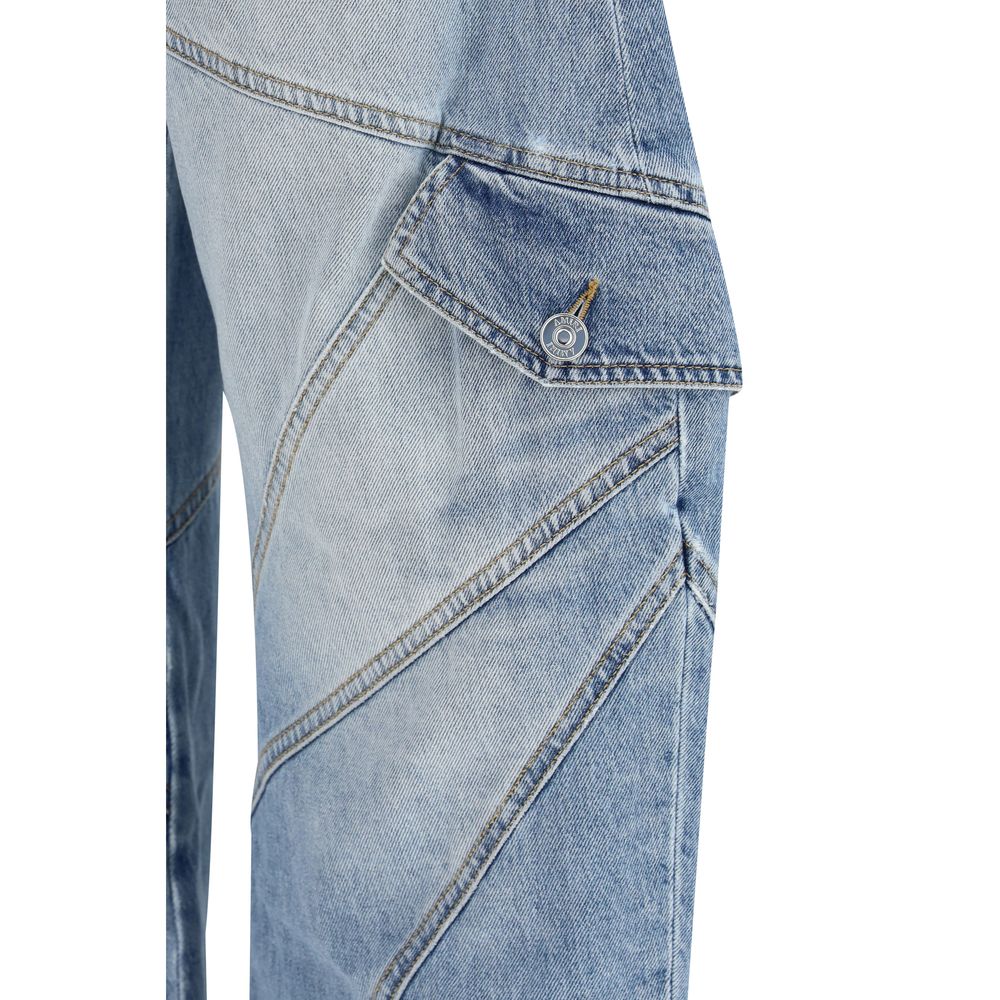 Amiri Blue Cotton Denim Jeans