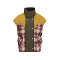 MARBELL Ärmellose Multicolor-Jacke aus Polyamid