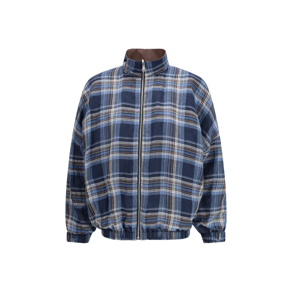 MARBELL Brauner Bomber aus Polyamid