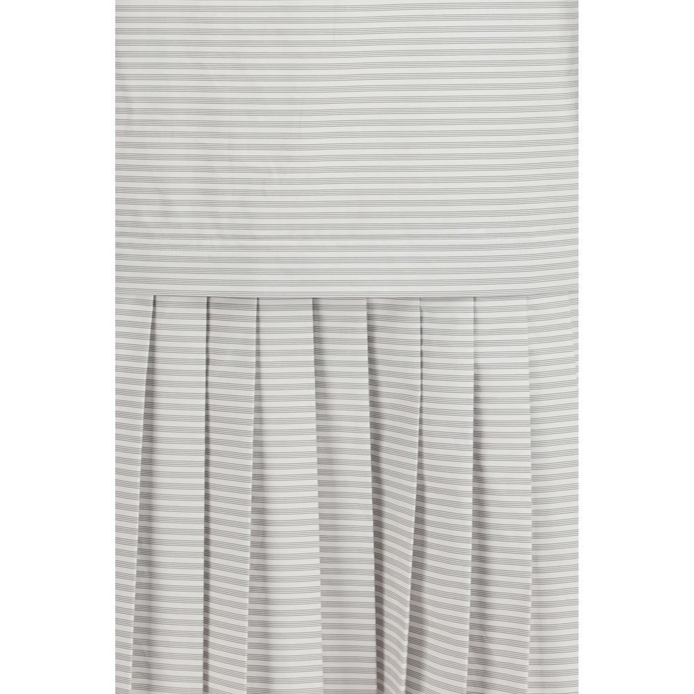 Thom Browne Grey Cotton Casual Dress