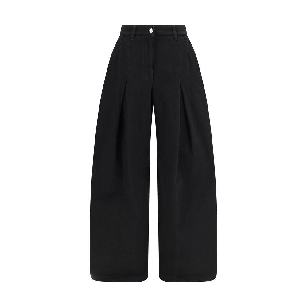 Dolce & Gabbana Schwarze Baumwolljeans Denim