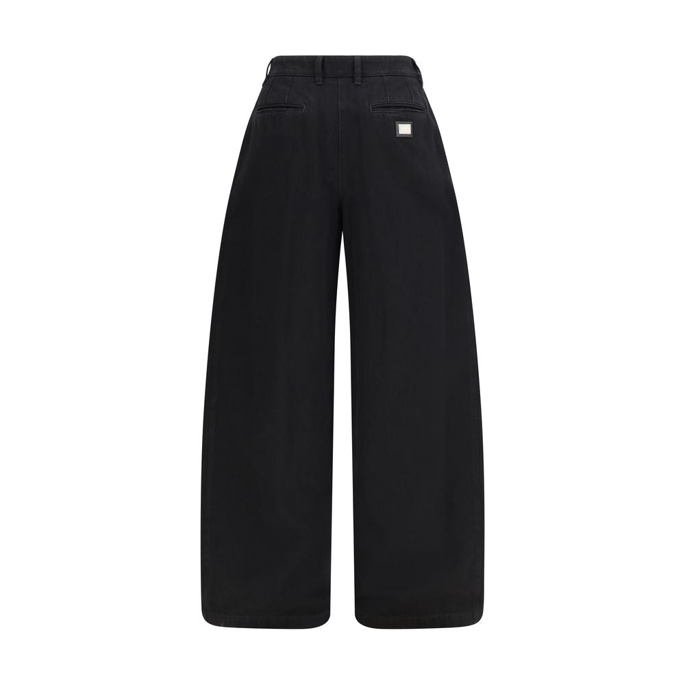 Dolce & Gabbana Schwarze Baumwolljeans Denim