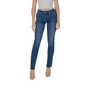 Liu Jo Blaue Baumwoll-Skinny-Jeans