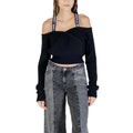 Karl Lagerfeld Schwarzer Baumwoll-Sweatshirt
