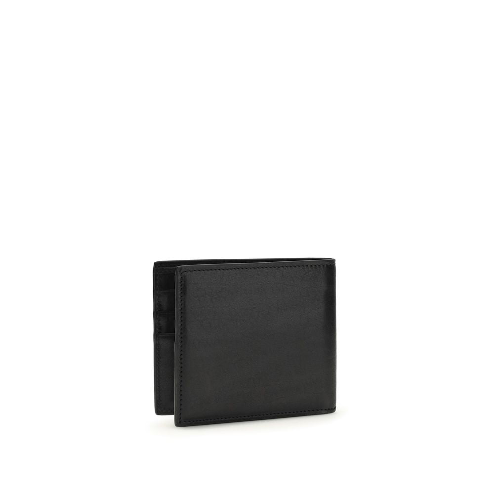 Dolce & Gabbana Black Calfskin Bos Taurus Wallet