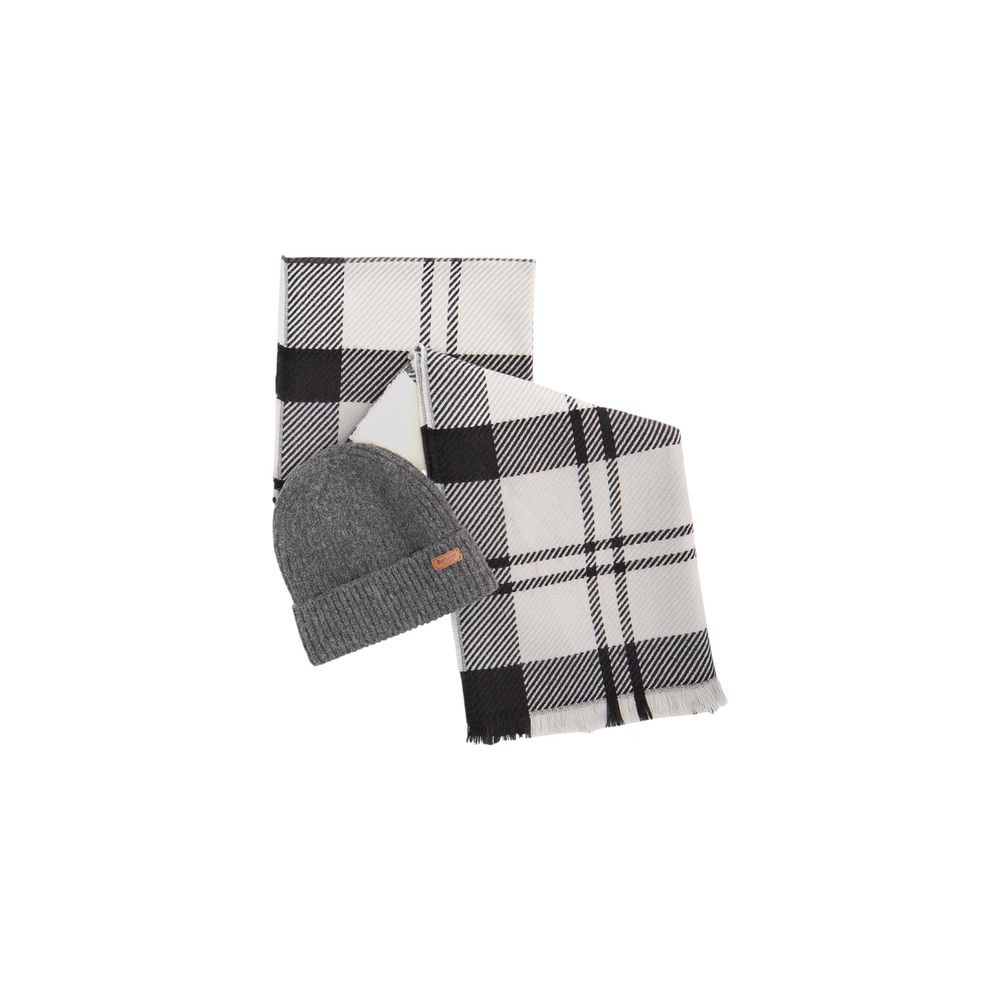 Barbour Grey Polyester Beanie