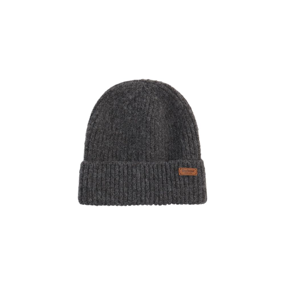 Barbour Grey Polyester Beanie