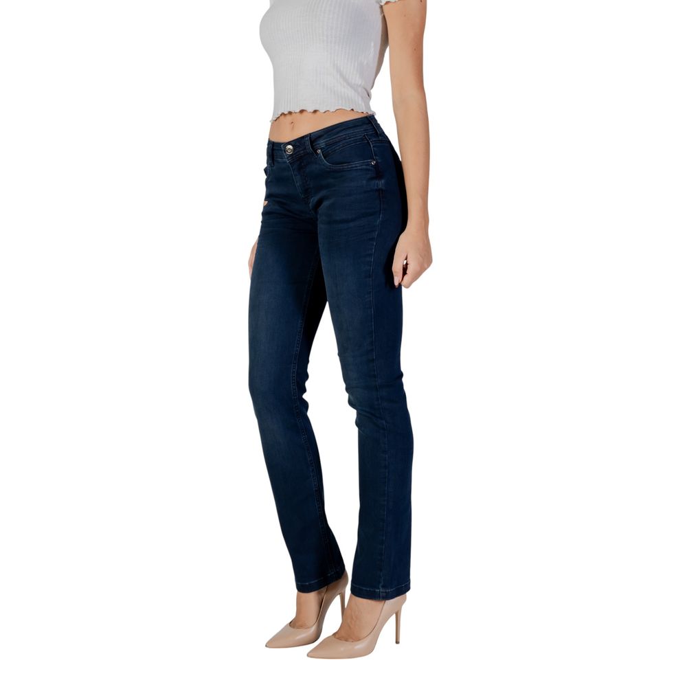 Street One Blaue Baumwoll-Skinny-Jeans